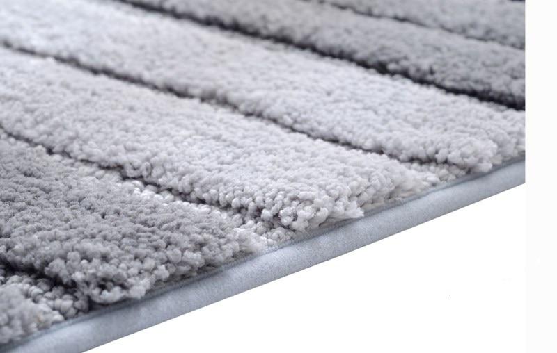 Tapis de Bain Gris Foncé