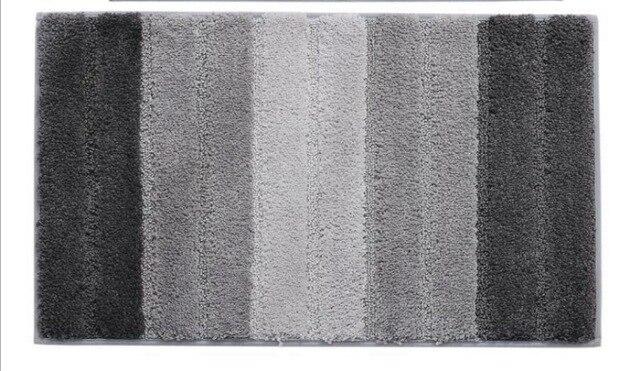 Tapis de Bain Gris Foncé