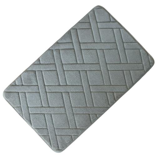 Tapis de Bain Gris Perle
