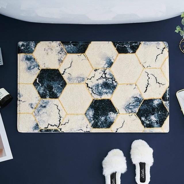 Tapis de Bain Effet Marbre