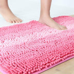 Tapis de Bain Microfibre Rose Doux