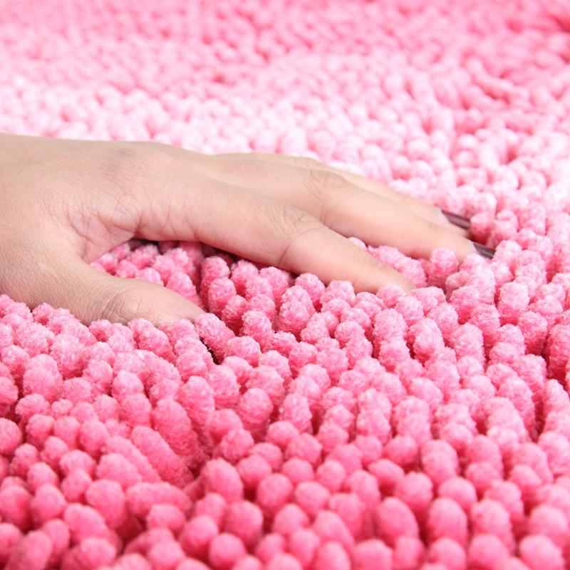 Tapis de Bain Microfibre Rose