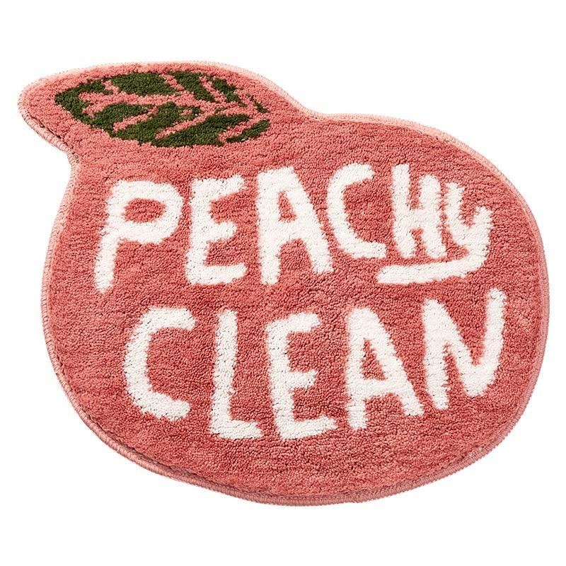 Tapis de Bain Pèche Orange