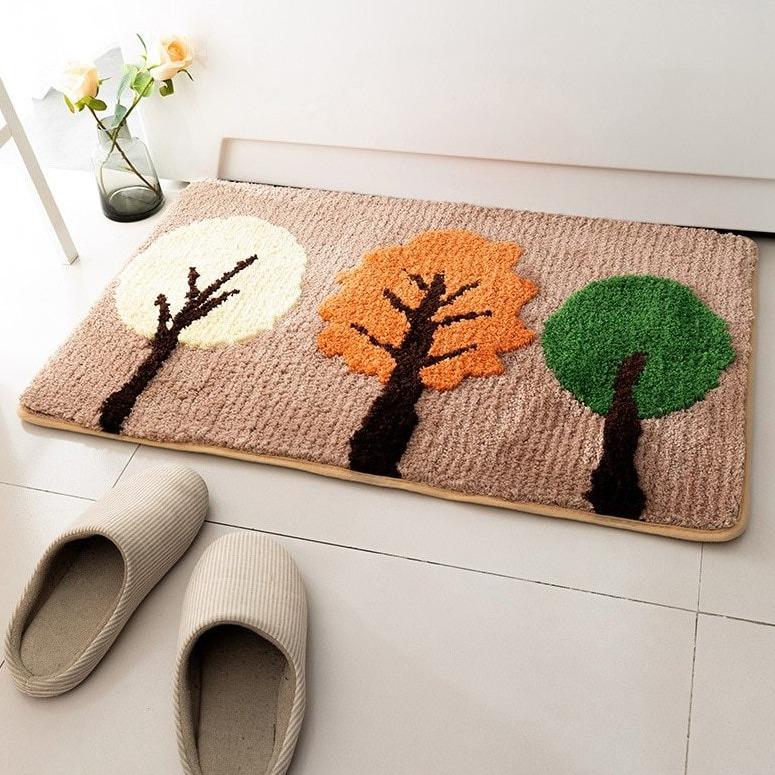 Tapis de Bain Printemps
