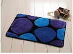 Tapis de Bain Boules Bleu