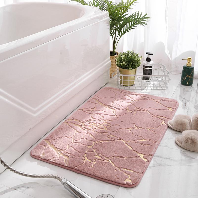 Tapis de Bain Rose Clair