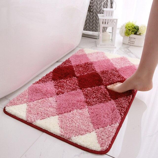 Tapis de Bain Rouge Basque