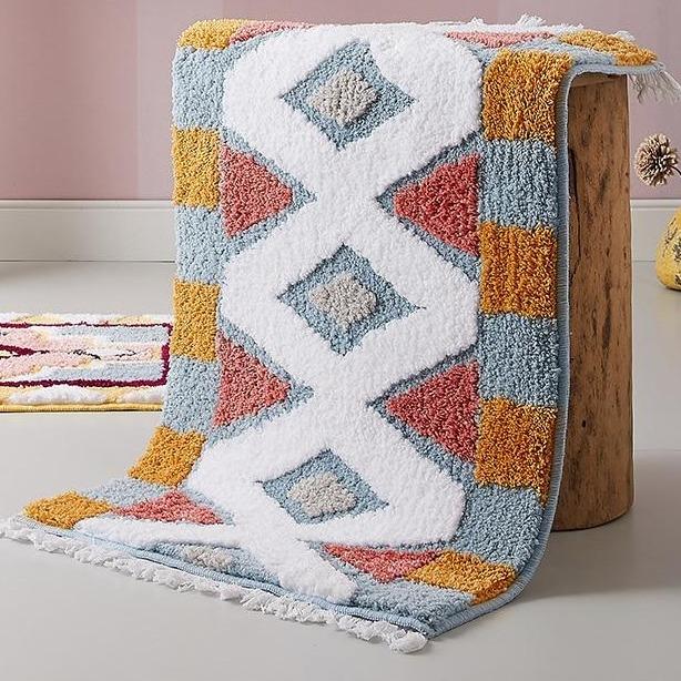 Tapis de Bain Style Berbère Maroc