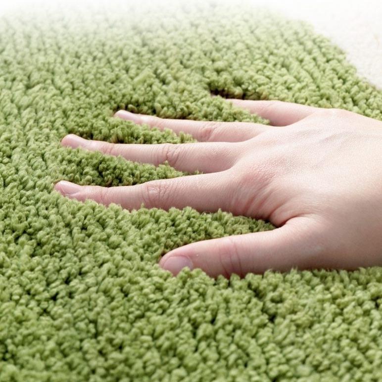 Tapis de Bain Vert Jaune