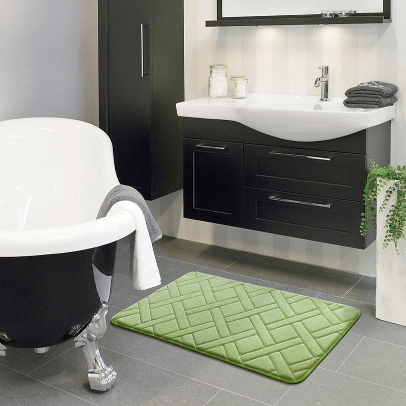 Tapis de Bain Vert Pomme