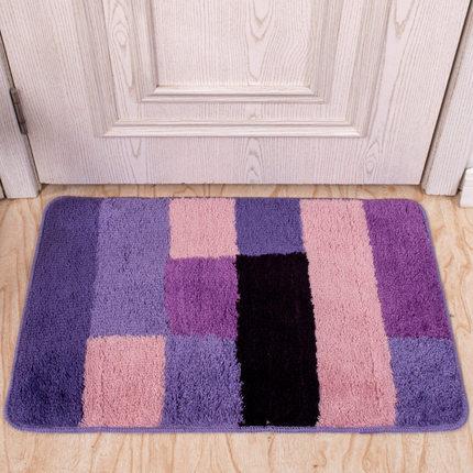 Tapis de Bain Violet et Rose