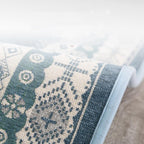 Tapis de Cuisine Bleu