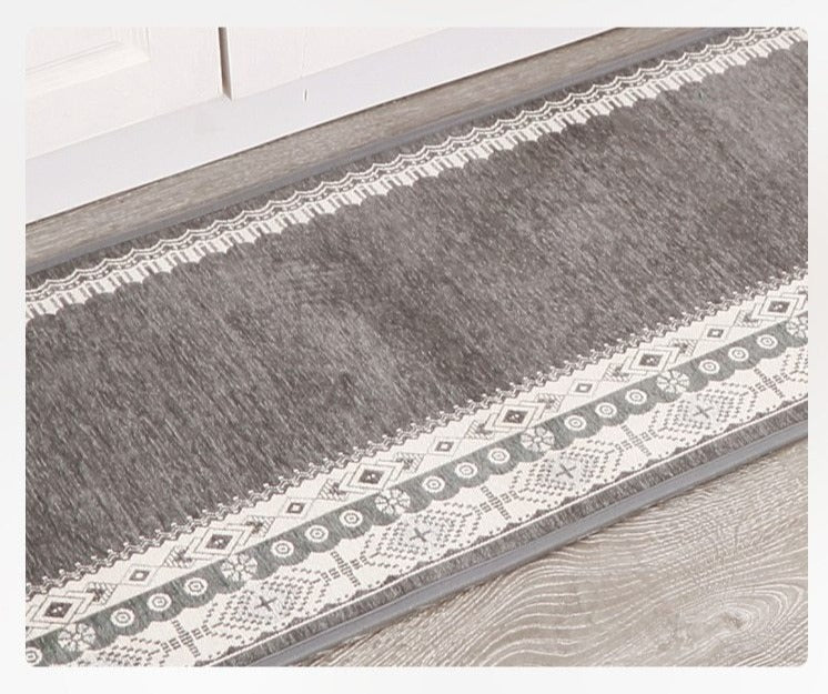 Tapis de Cuisine Gris Anthracite