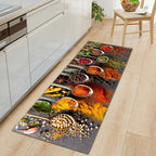 Tapis de Cuisine Motif Epices