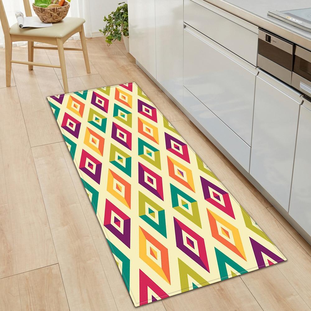 Tapis de Cuisine Multicolore