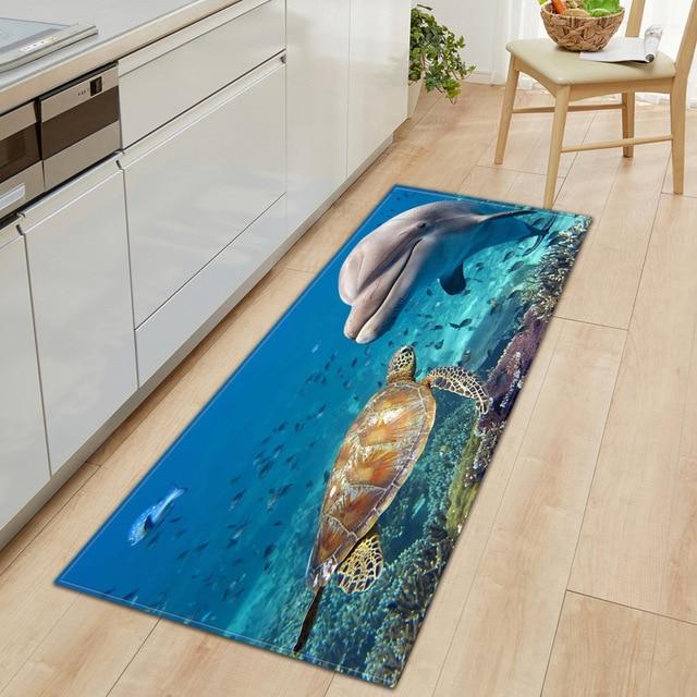 Tapis de Cuisine Océan