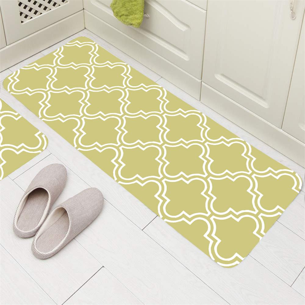 Tapis de Cuisine Vert Anis