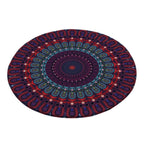 Tapis de Sol Violet Rond