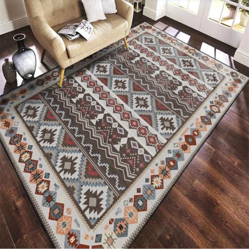 Tapis Design Marron