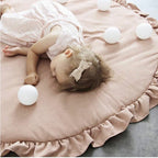 Tapis d'Eveil Bébé Rose