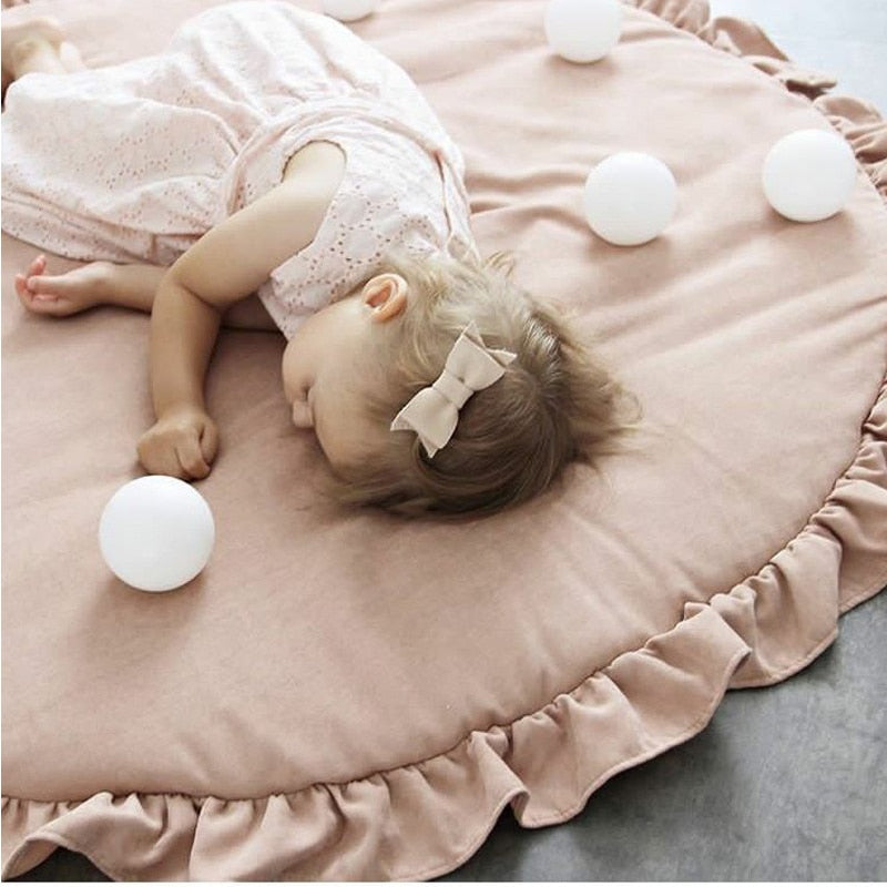 Tapis d'Eveil Bébé Rose - Le Monde du Tapis