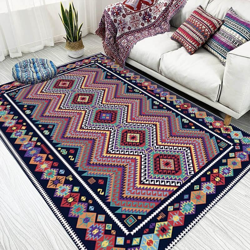 Tapis Ethnique Multicolore