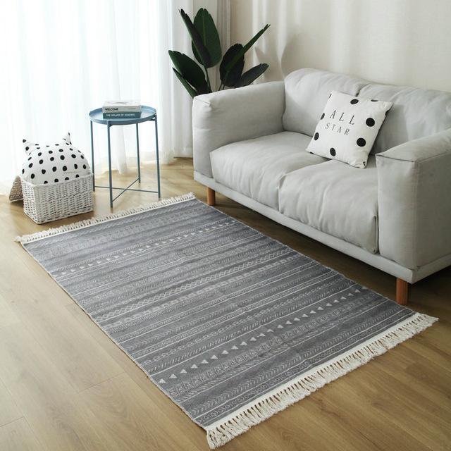 Tapis Gris Clair Salon