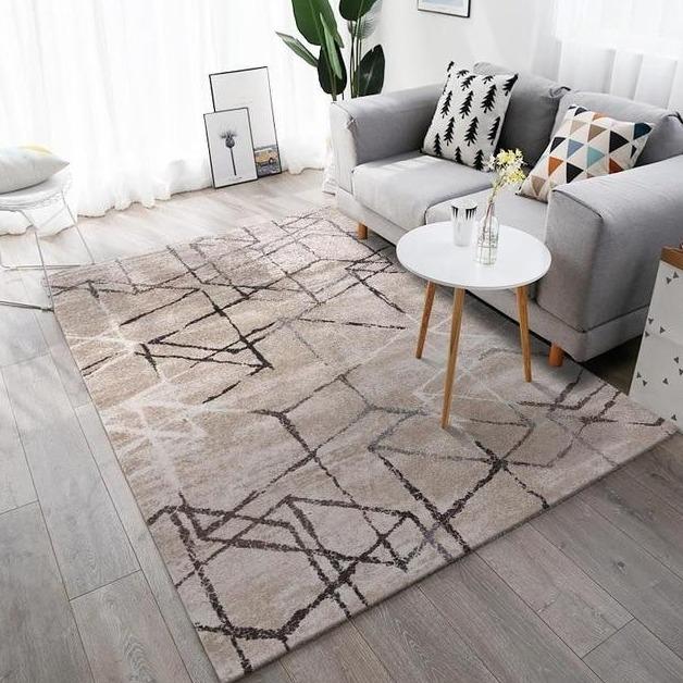 Tapis Marron Beige