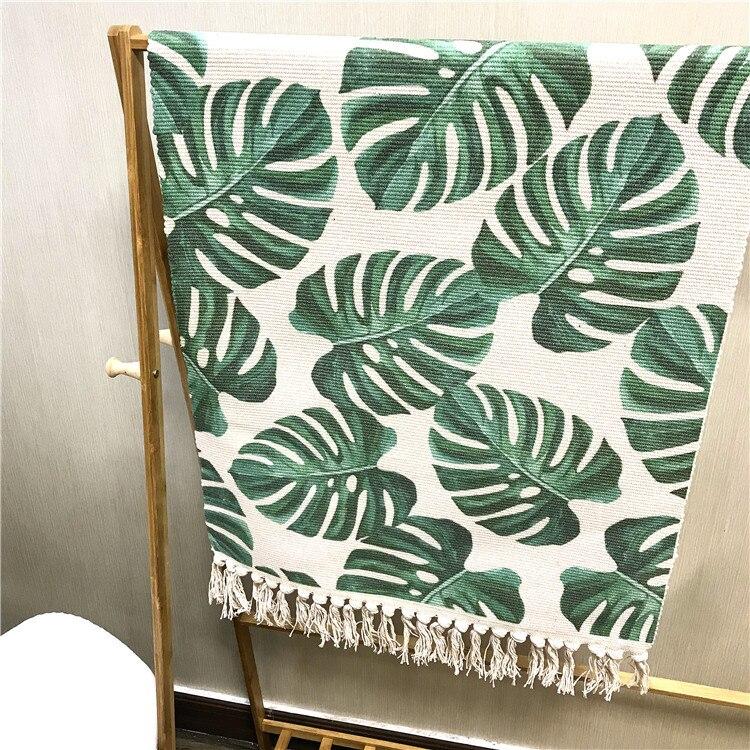 Tapis Motif Feuilles