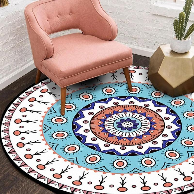 Tapis Motif Mandala