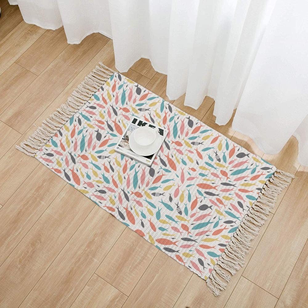 Tapis Motif Poisson