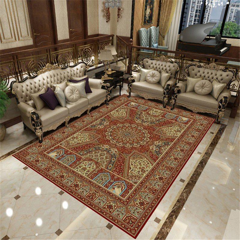 Tapis Motif Rouge
