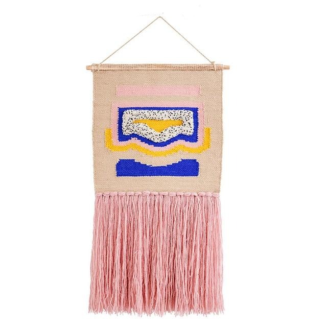 Tapis Mural Rose Clair