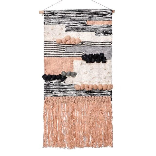 Tapis Mural Rose Poudré