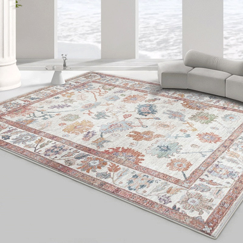 Tapis Orange Vintage