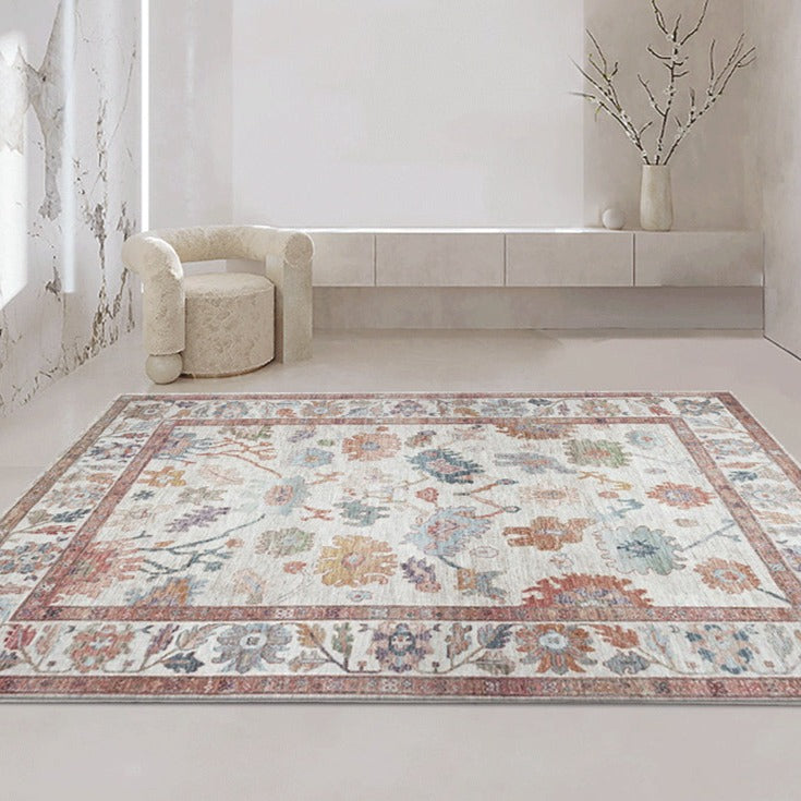 Tapis Orange Vintage