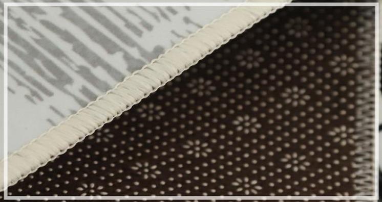 Tapis Oriental Bleu et Beige