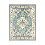 Tapis Oriental Bleu et Beige