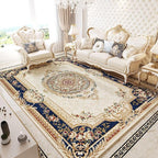 Tapis Persan Blanc et Bleu