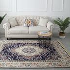 Tapis Persan Bleu Beige