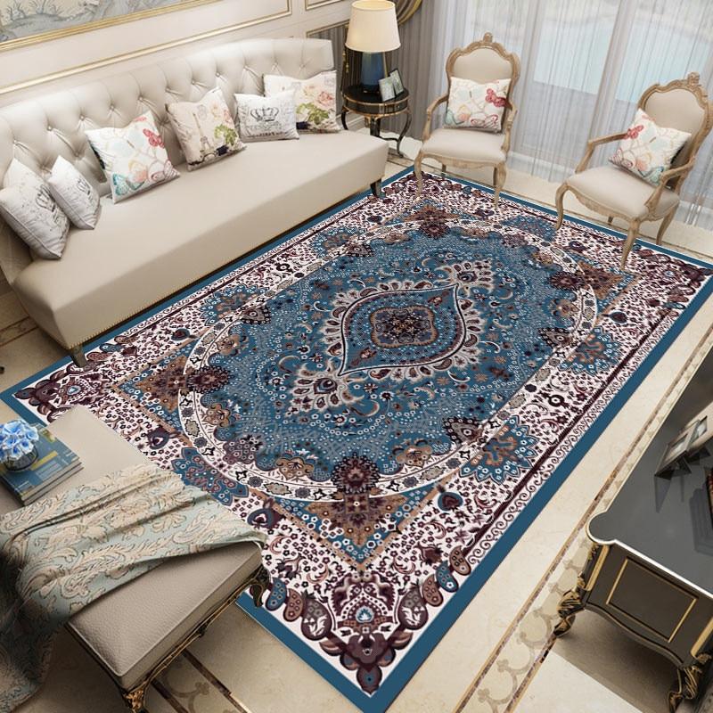 Tapis Persan Bleu Clair