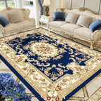 Tapis Persan Bleu et Blanc