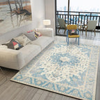 Tapis Persan Bleu Gris