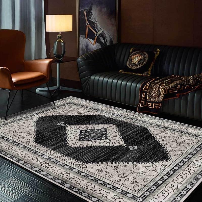 Tapis Noir Anthracite