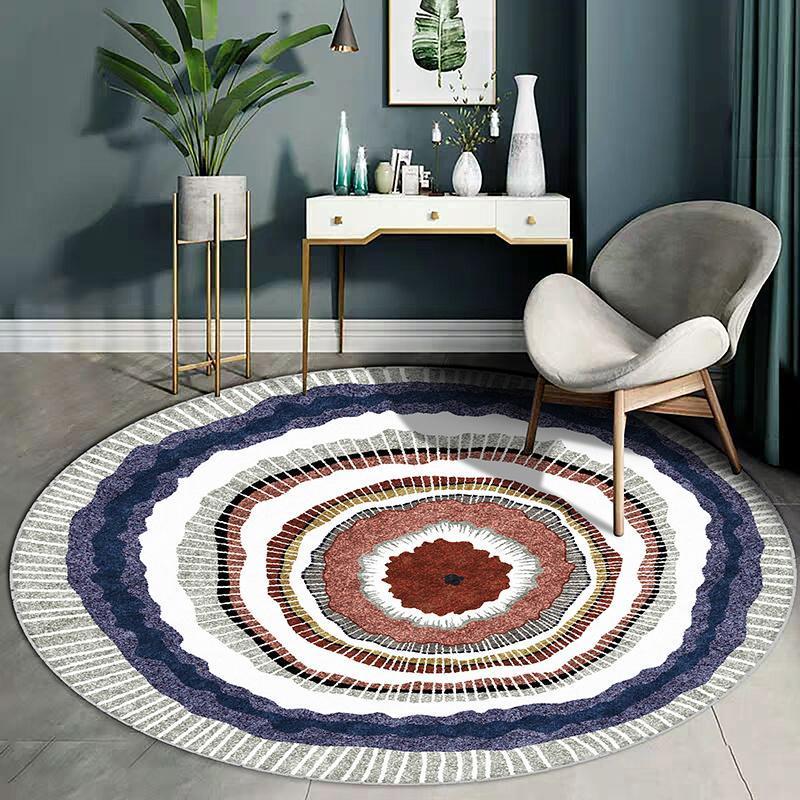 Tapis Rond de Salon