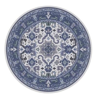 Tapis Rond de Salon Moderne