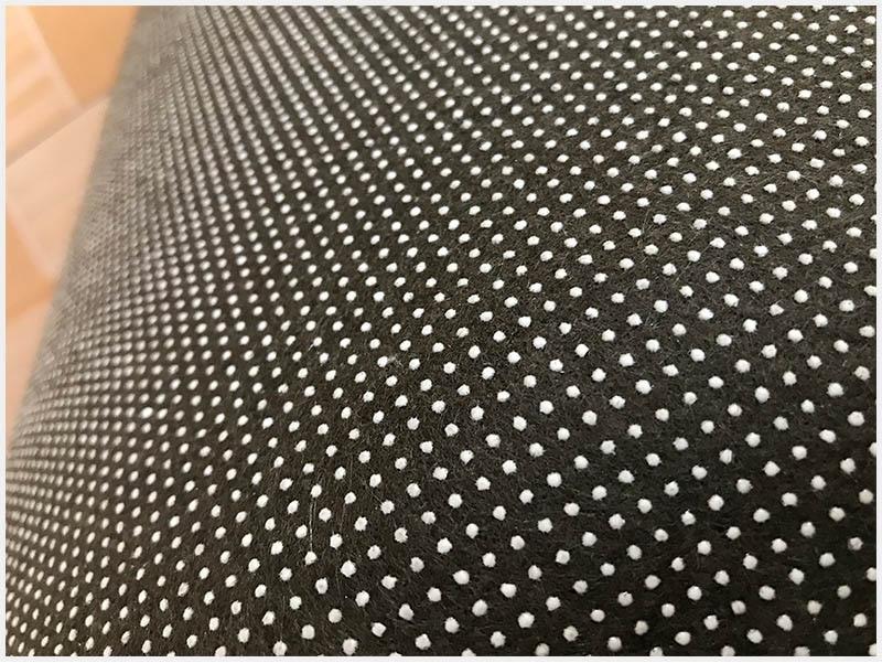 Tapis Rond Noir Blanc