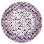 Tapis Rond Rose 120 cm
