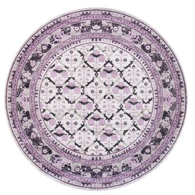 Tapis Rond Rose 120 cm