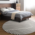 Tapis Rond Salon Design